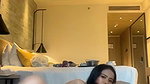 Indian airhostess fingering