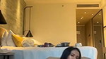 Indian airhostess fingering