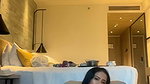 Indian airhostess fingering