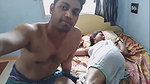 Hot couple enjoying sex