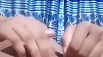 Girl fingering hard and Moaning