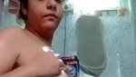 Chubby Wife Fully Nude Bathing