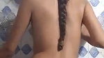 desi slim girl nude show in bathroom