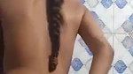 desi slim girl nude show in bathroom