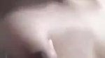 long hair girl boob show