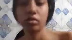 long hair girl boob show