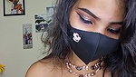 Indian girl fingering in video call