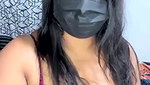 Indian girl showing her boobs ass on VC