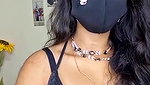 Indian girl nude dancing than wearing cloth talking in live