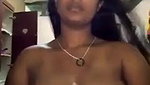 Tamil aunty showing her boobs than suddenly his daughter call him