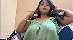 Newly married wife rubing her pussy and showing in vc