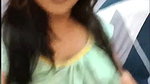 Newly married wife rubing her pussy and showing in vc