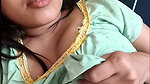 Newly married wife rubing her pussy and showing in vc
