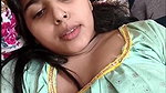 Newly married wife rubing her pussy and showing in vc