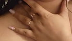 Indian girl fingering in video call