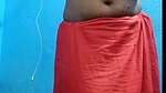 Fatty aunty showing her body and fingering