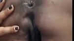 Fatty aunty showing her body and fingering
