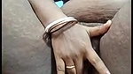 Fatty aunty showing her body and fingering
