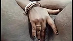 Fatty aunty showing her body and fingering