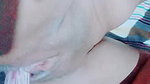 Indian teen pussy dildoing