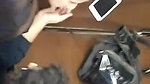Girlfriend Giving Handjob in College