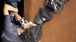 Girlfriend Giving Handjob in College