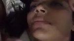 sexy bitch eating cum