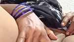 Tamil aunty Showing  Fingering her pink Pussy