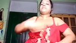 Desi randi Aunty boobs massage