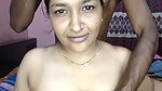 Indian aunty boobs press by young boy