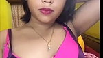 Fully Nude in video call and Fingers Her Wet Pussy till She Cums