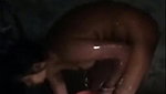 Dehati Bhabhi nude bath