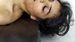 Desi secretary eating cum