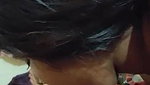 Srilankan girl eating cum
