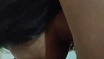 Srilankan girl eating cum