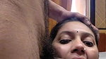 Beautiful Indian wife blowjob