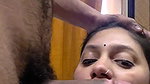 Beautiful Indian wife blowjob