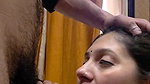 Beautiful Indian wife blowjob
