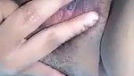 horny girl fingering pussy