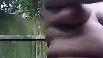 Chubby Bhabhi Bathing Outdoor