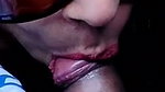 sexy blowjob inside car