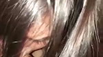 Desi bitch eating cum