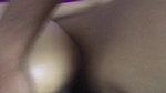 Fucking the oily big ass of a girl doggystyle POV