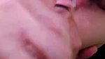 Glass dildo in my sweet pussy and loud moaning