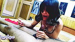 Gorgeous Smoking MILF Sucks Indian BBC