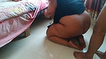 Gujarati Big Butt Muslim Aunty Accidentally Gets Stuck Under Table While cleaning floor When a guy Fucks Her & Huge cum