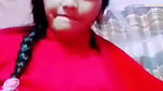 Indian girl showing boobs  pussy in VC
