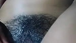 Desi girl showing her hairly pussy