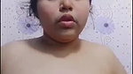 Bengali Horny Babe Teasing Pressing Licking Her Boobs