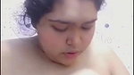 Bengali Horny Babe Teasing Pressing Licking Her Boobs